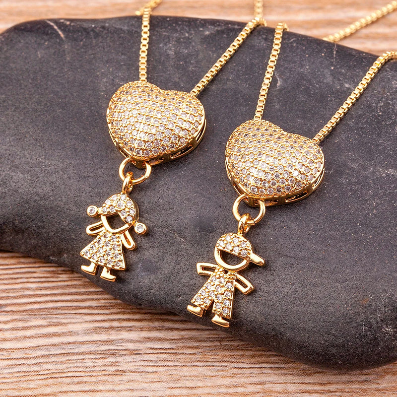 Colar Amor de Mãe - Banhado a Ouro 18K